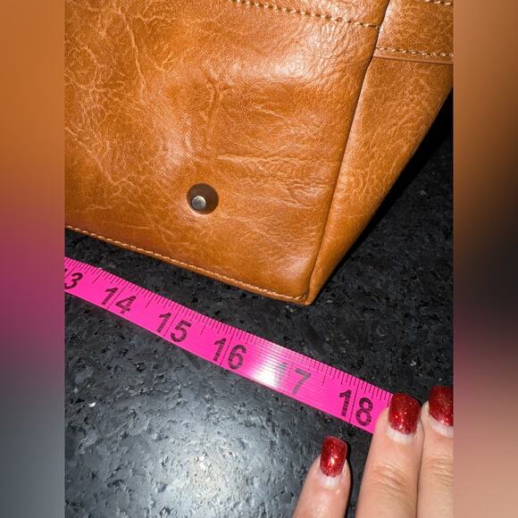 NEW Wrangler Brown Aztec Southwestern tapestry BAG SET WEEKEND DUFFLE & PURSE - Picture 14 of 15